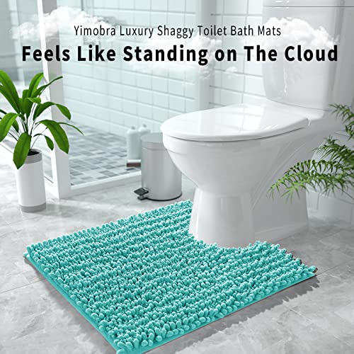 Toilet Rug U Shaped Washable 24x20 Inch