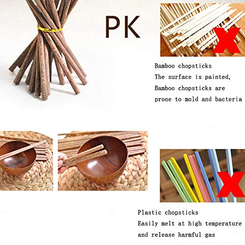 Reusable Wenge Wood Chopsticks