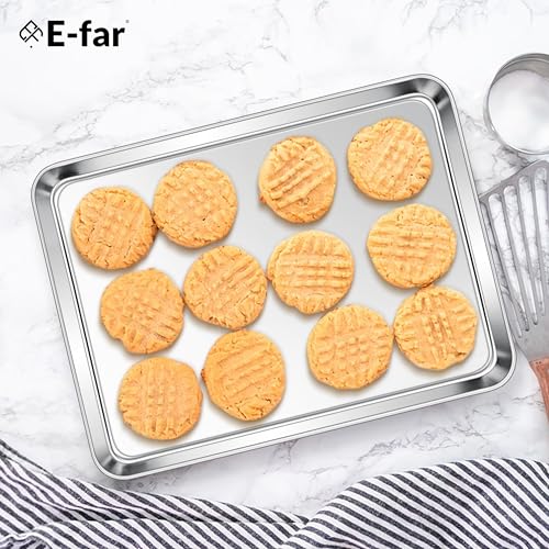 Stainless Steel Baking Sheets Set of 4 (4 Count)