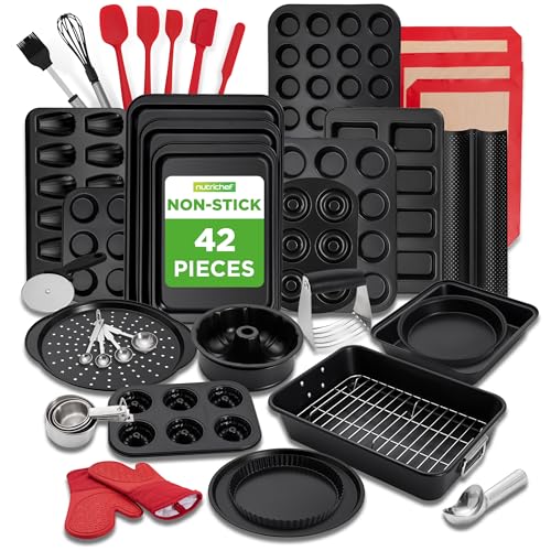 42 Piece Nonstick Bakeware Set (42-Piece Set 2026 edition)