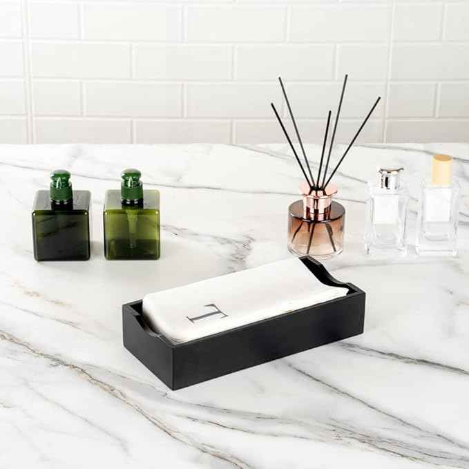 Luxenap 15.8 X 7.9 Inch Linen-Feel Guest Towels, 2000 Lettered Hand Towels - Silver Letter 'T', Sans Serif Font, White Paper Dinner Napkins, airlaid, For Restrooms And Tables - Restaurantware