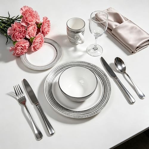 HomeVss 16 Piece Dinnerware Set