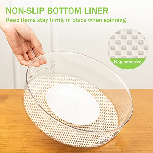 4 Pack Lazy Susan Organizer with Non (4 Count)