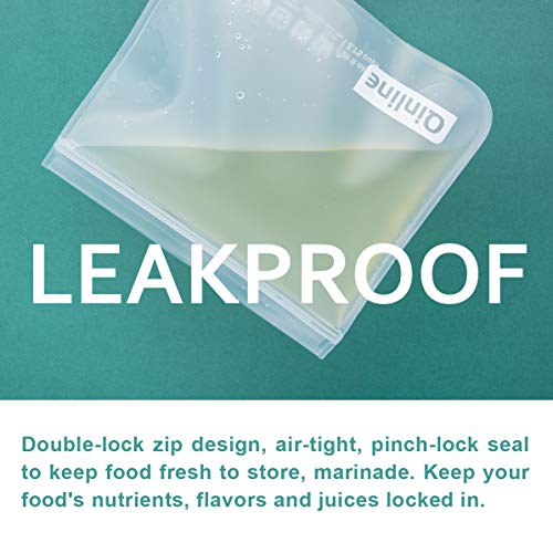 Reusable Food Storage Bags (Clear)