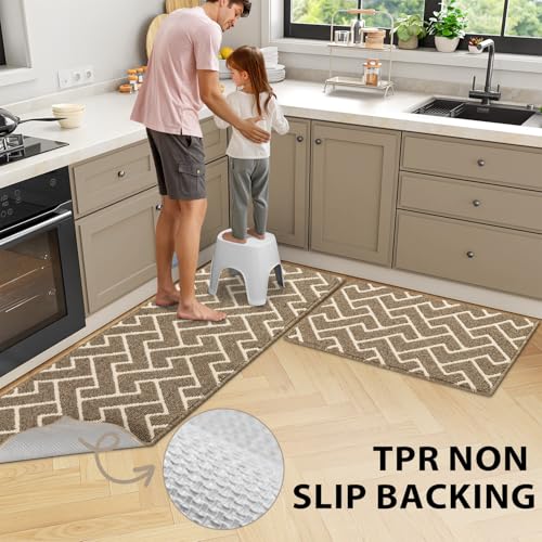 Kitchen Runner Rug (Kahiki / 24"x71"+24"x35")