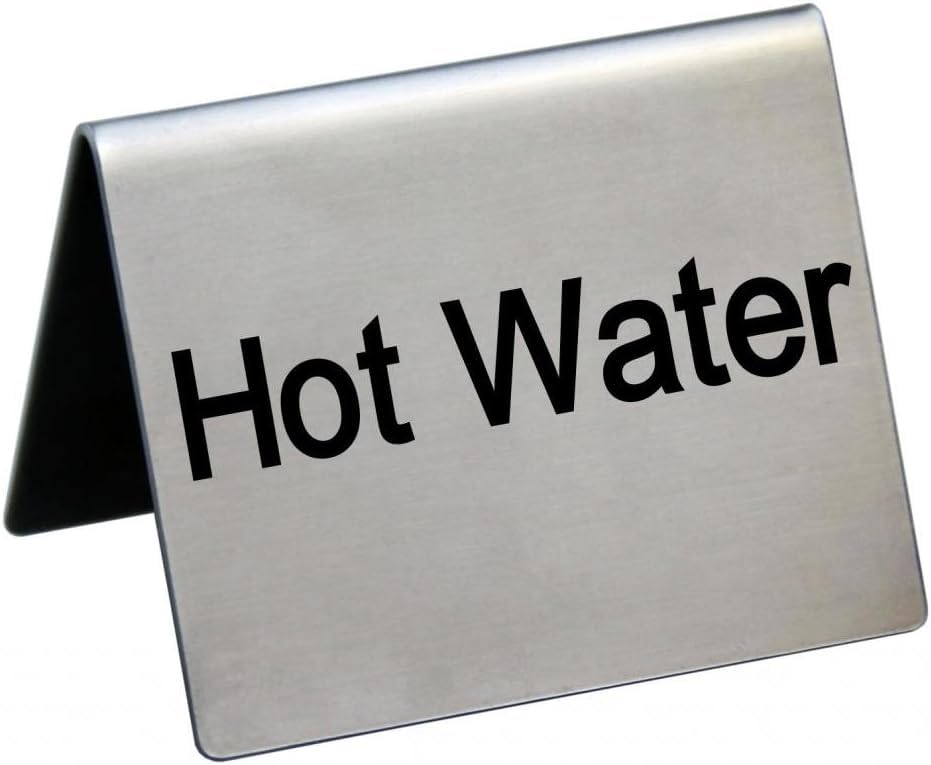 Stainless Steel Table Tent Sign