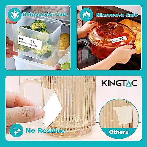 500pcs Food Freezer Labels (Kt-frz-bk-500-1)