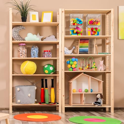 Clear Toy Storage Bins with Lids (8 Count)