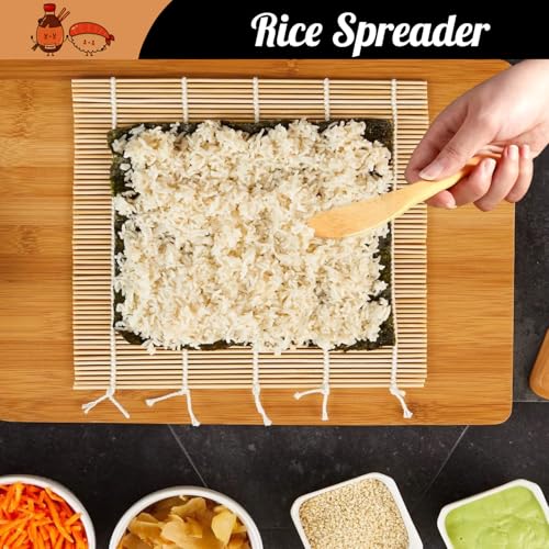 No Plastic Bamboo Sushi Making Kit (Bamboo)