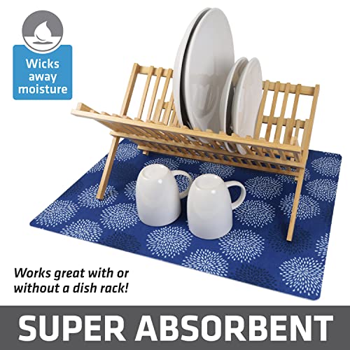 Jumbo XL Dish Drying Mat (KDM1924GMB8P / 19" x 24")