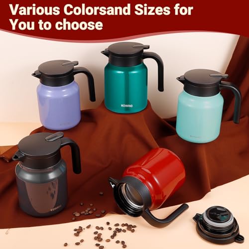 Insulated Coffee Carafe (Red / 34 Ounces)