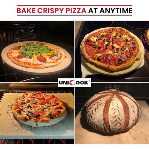 10.25" Round Pizza Stone for Oven