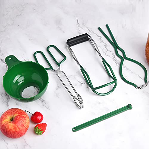 5PCS Canning Supplies Canning Kit (Green)