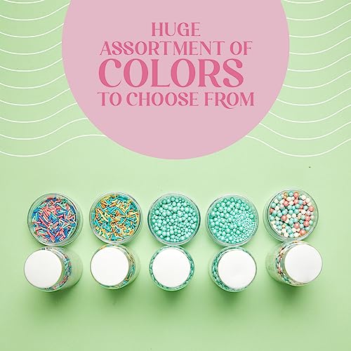 Sprinkles Under the Ocean Disco Ball Mashup Sprinkles Mix Sea Green (5 Ounce)