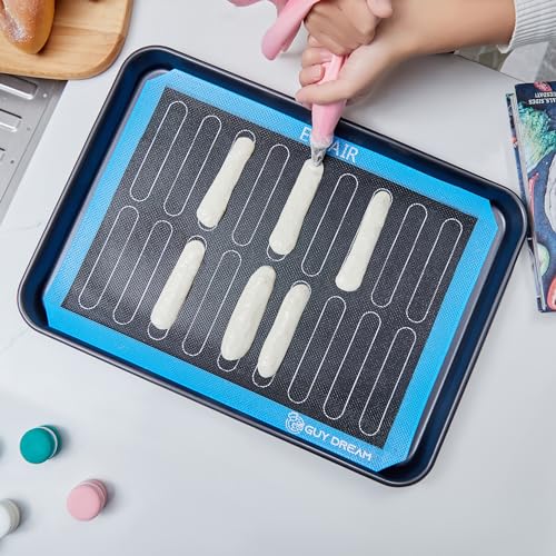 GUYDREMAT Perforated Silicone Baking Mat 11 (Perforated 3-Pack)
