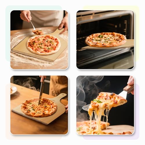 Wooden Pizza Peel (12-inch 4 pcs)