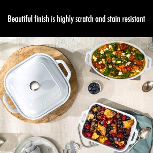 Ceramic 4 pc Baking Pans Set