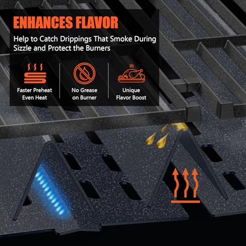 Genesis Grill Parts for Weber Genesis 300 Series Grills with Front Control (17.51")
