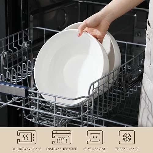 Large Serving Bowls (Ivory White / 114 OZ (Set of 2))