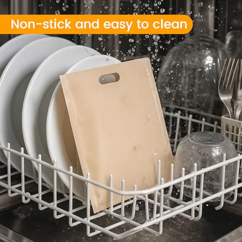 6 Pack Reusable Toaster Bags (Small Set)