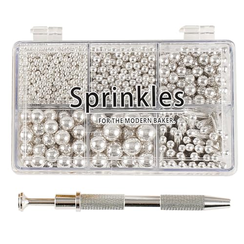 silver Mix Sugar Sprinkles (4.16 Ounce)