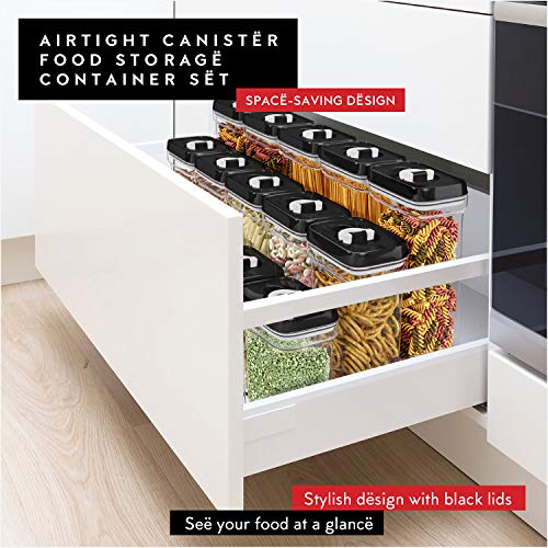 Pasta Storage Containers for Pantry Airtight (04 - 1.8 Liters (Set of 2))
