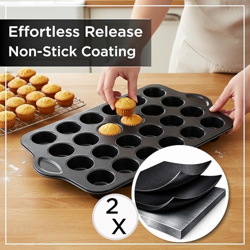 Mini Muffin Pan 24 Cup