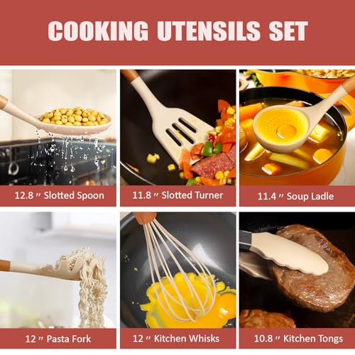 Cooking Utensils Set (Khiki)