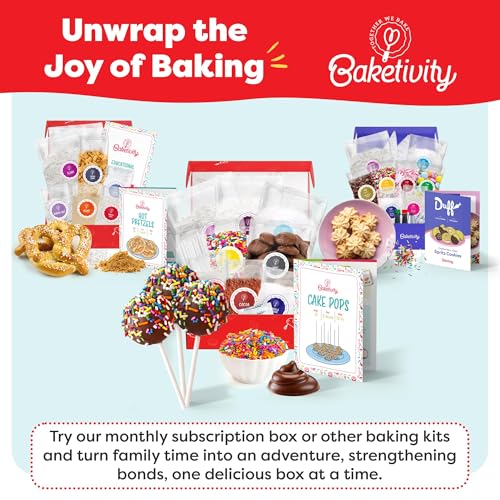 DIY Cake Pop Kids Baking Kit with Pre (Delicious Cake Pops)