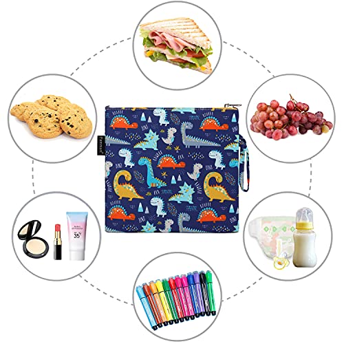 Reusable Sandwich Bag (Large, 1 Pack - Dinosaur)