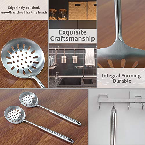 Newness Slotted Spoon (Length: 15.47 inches)