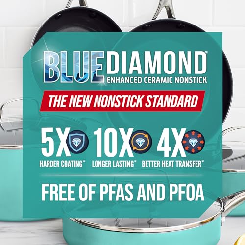 8" Diamond Infused Ceramic Nonstick Frying Pan