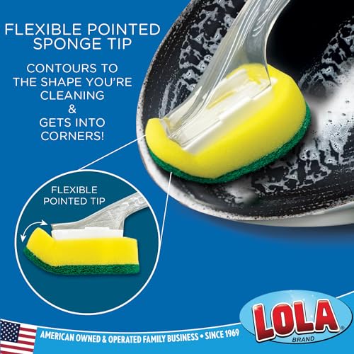 Soap Dispenser Dish Brush Wand