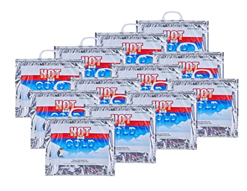 Hot and Cold Insulated Bags for Food Delivery (Small (Meal Size))