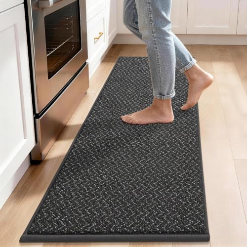Kitchen Rugs Non (Dark Grey / 17“x48”)