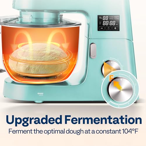 9-in-1 Stand Mixer with Fermentation & Timer, 7.5-Quart, Blue (9-in-1 / Blue)