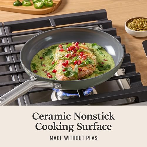 Ceramic Nonstick 12 (12-Piece Set / Silver Ash)