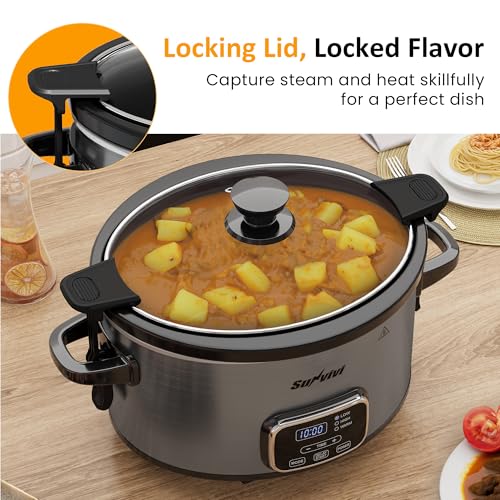 4QT Slow Cooker (4 Quarts / Grey)