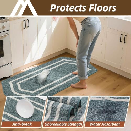 Kitchen Rugs and Mats 24"x48" Non Slip Kitchen Mats for Floor