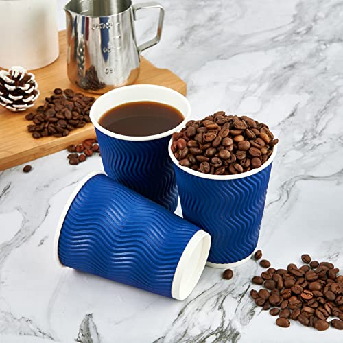 Disposable Paper Coffee Cups (12oz-120pack)