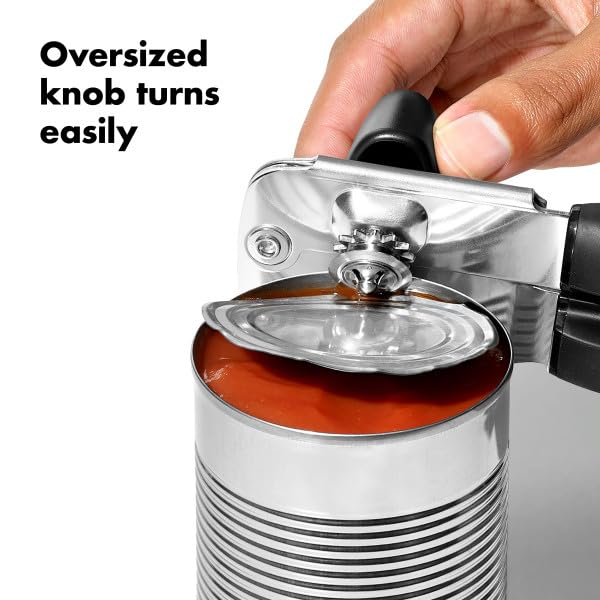 Good Grips Manual Can Opener & Bottle Opener with Soft Easy