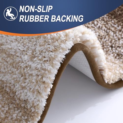 Bathroom Runner Rug 70x24 (70" X 24" / Light Brown)