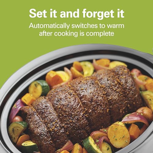 Set & Forget 4 Quart Programmable Slow Cooker (4 Quarts)