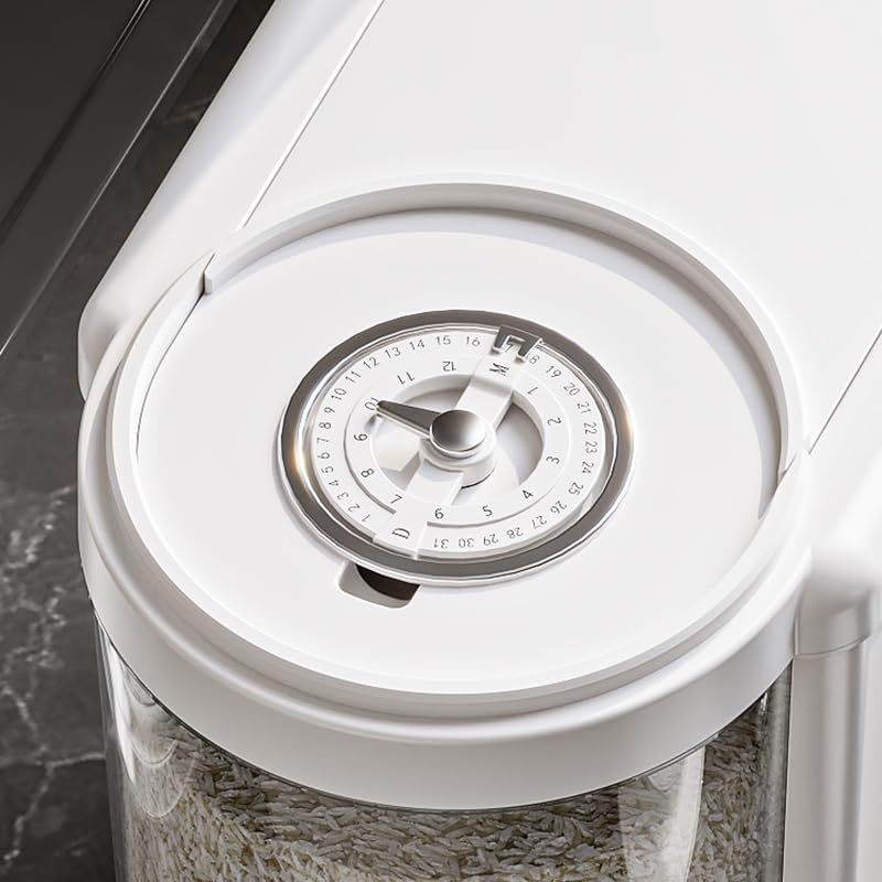12 Lbs Rice Container with Measuring Cup (Small)