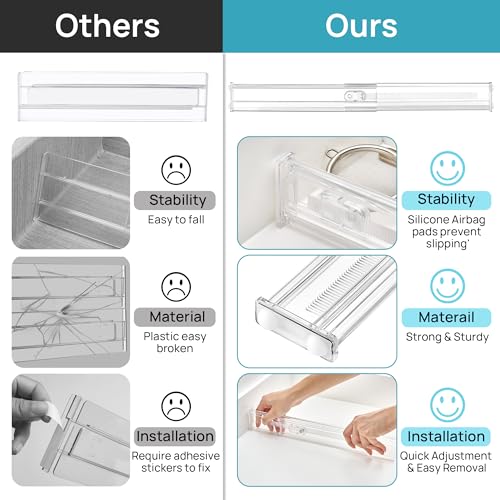 2.36" Short Upgrade Drawer Dividers 12.8" (Short-2.36" without Inserts)