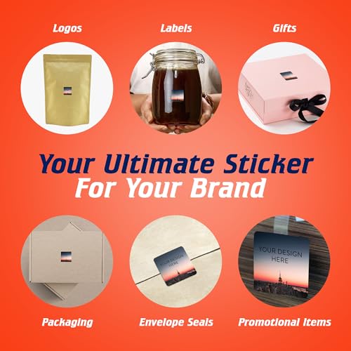 100 Custom Vinyl Stickers (100 Count)
