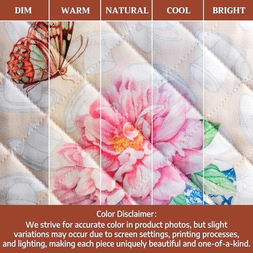 Pot Holders 100% Cotton Potholders (017 - Canton / 8" x 8" (Pot Holder Pack of 2))