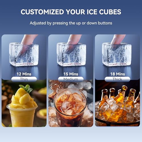 Commercial Ice Maker Machine (100lbs/24H)