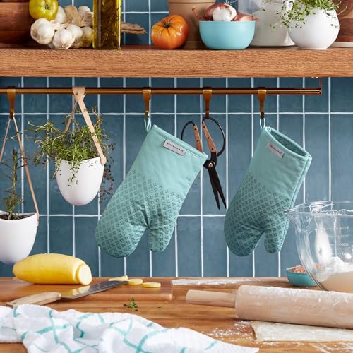 Asteroid Oven Mitt 2 (7"x12.5" / Mineral Water)