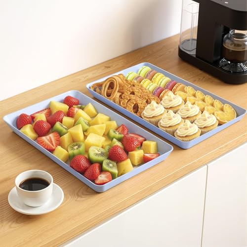 4 pcs Serving Tray for Entertaining (4 Count)